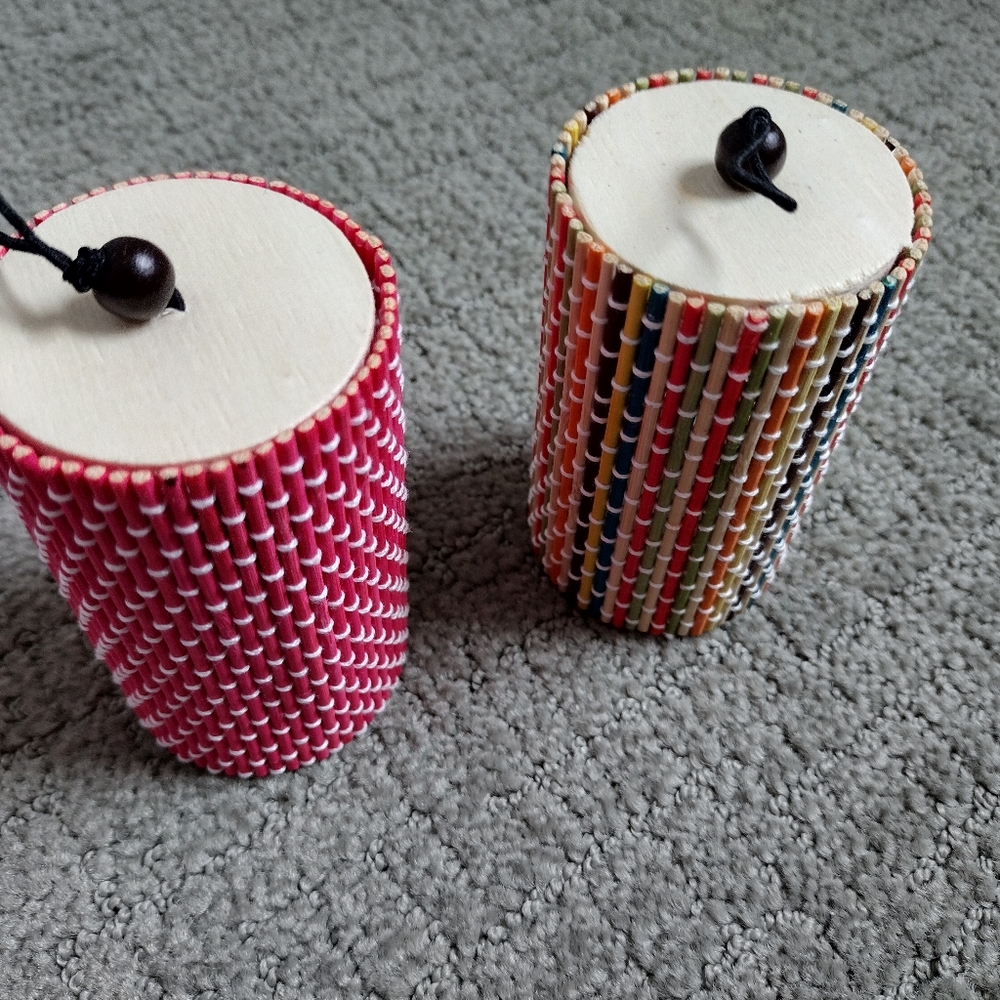Two cute wooden boxes, brand new